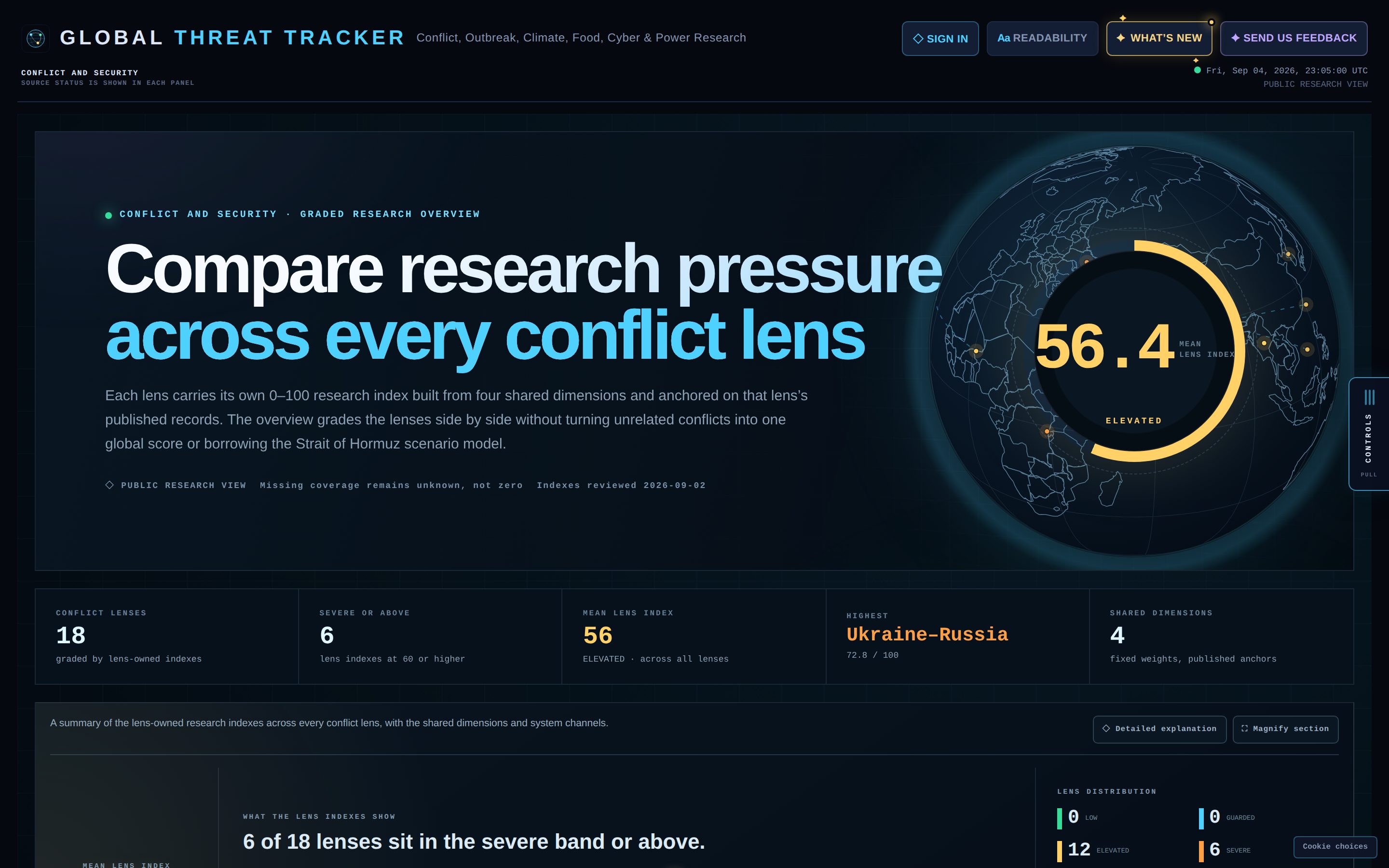 GlobalThreatTracker website